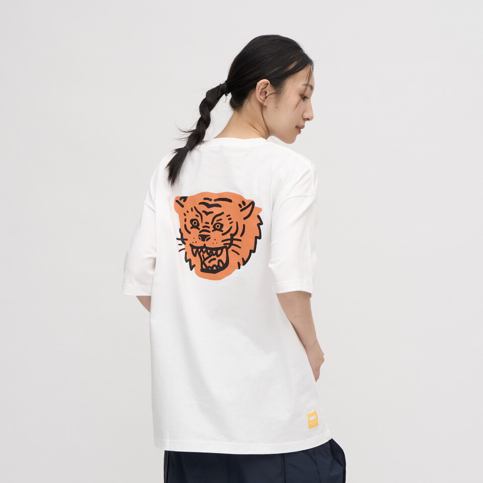防曬涼感 虎吸吐納詼諧短TEE2.0