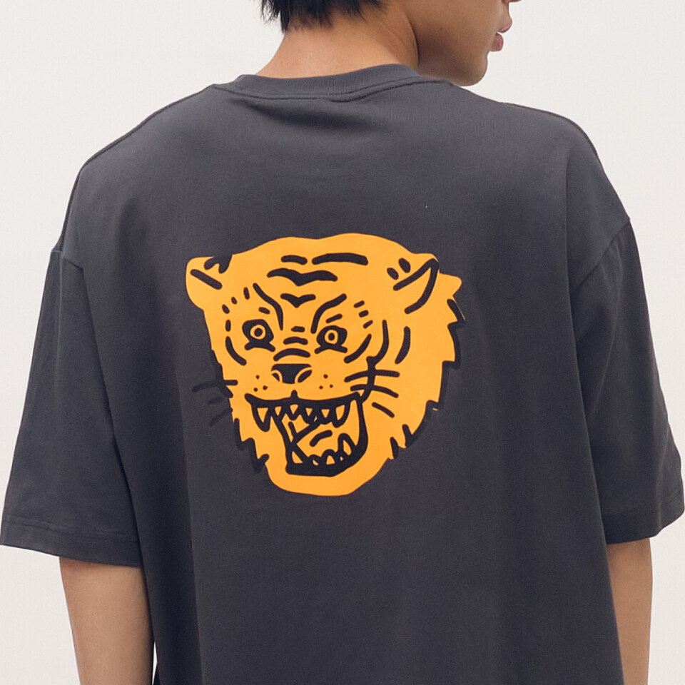 防曬涼感 虎吸吐納詼諧短TEE2.0