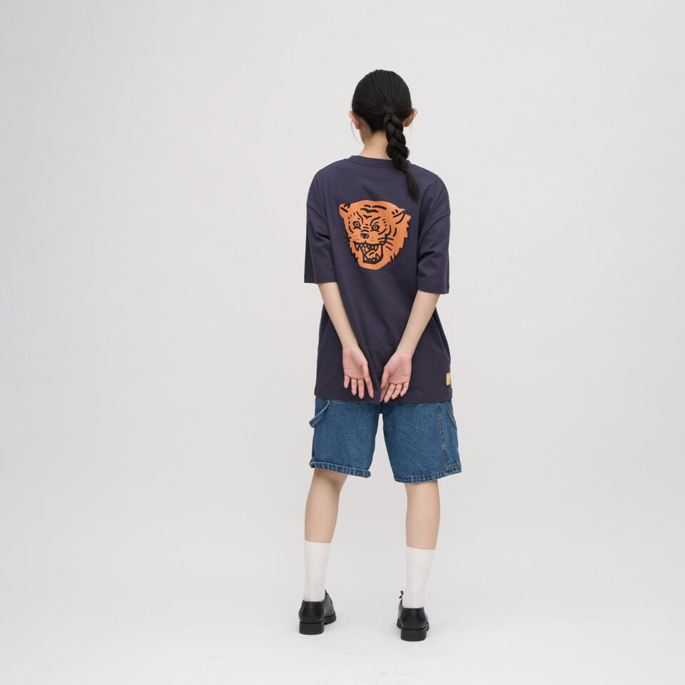 防曬涼感 虎吸吐納詼諧短TEE2.0