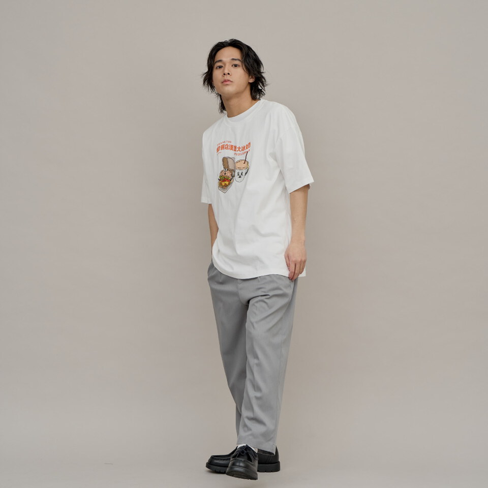 防曬涼感 早餐店漢堡大冰奶TEE2.0