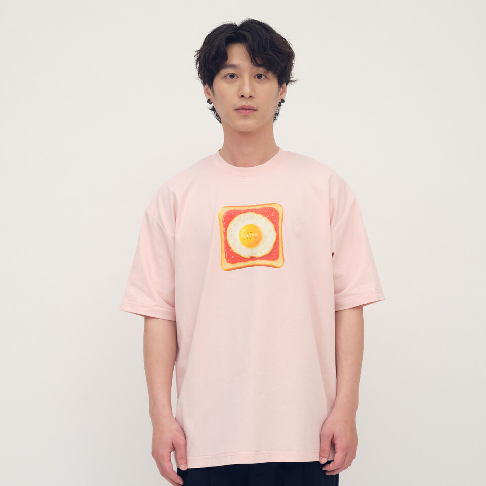 JNP01166-261 防曬涼感 草莓蛋吐司TEE2.0