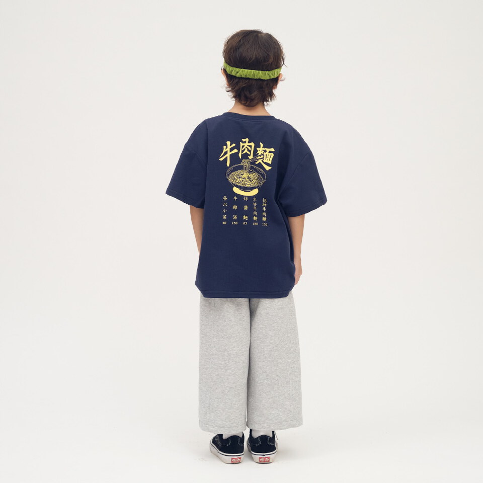 牛肉麵菜單小童TEE
