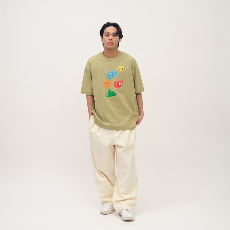 防曬涼感 心花朵朵開圖TEE2.0