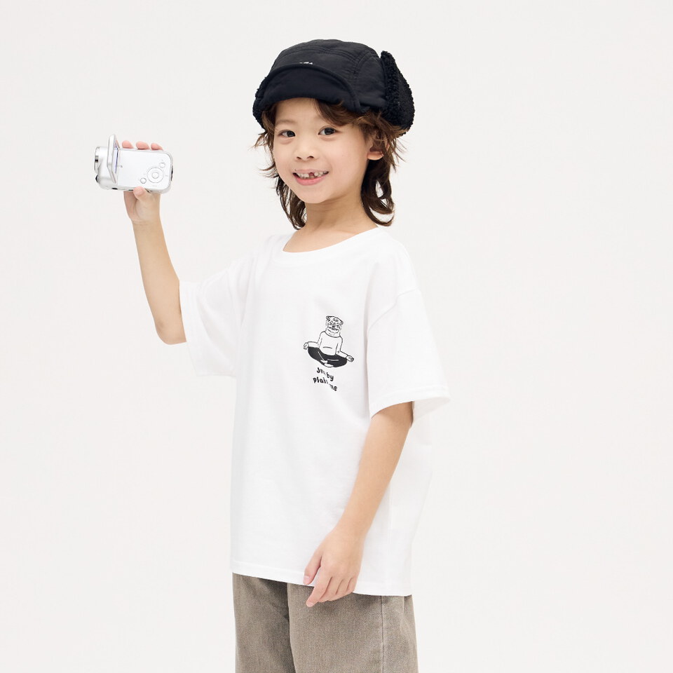防曬涼感 虎吸吐納小童TEE2.0