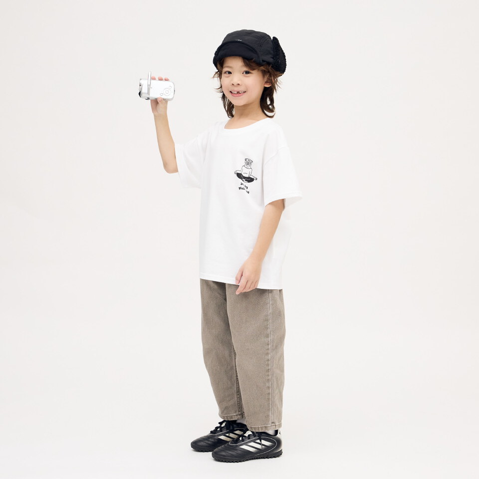 防曬涼感 虎吸吐納小童TEE2.0