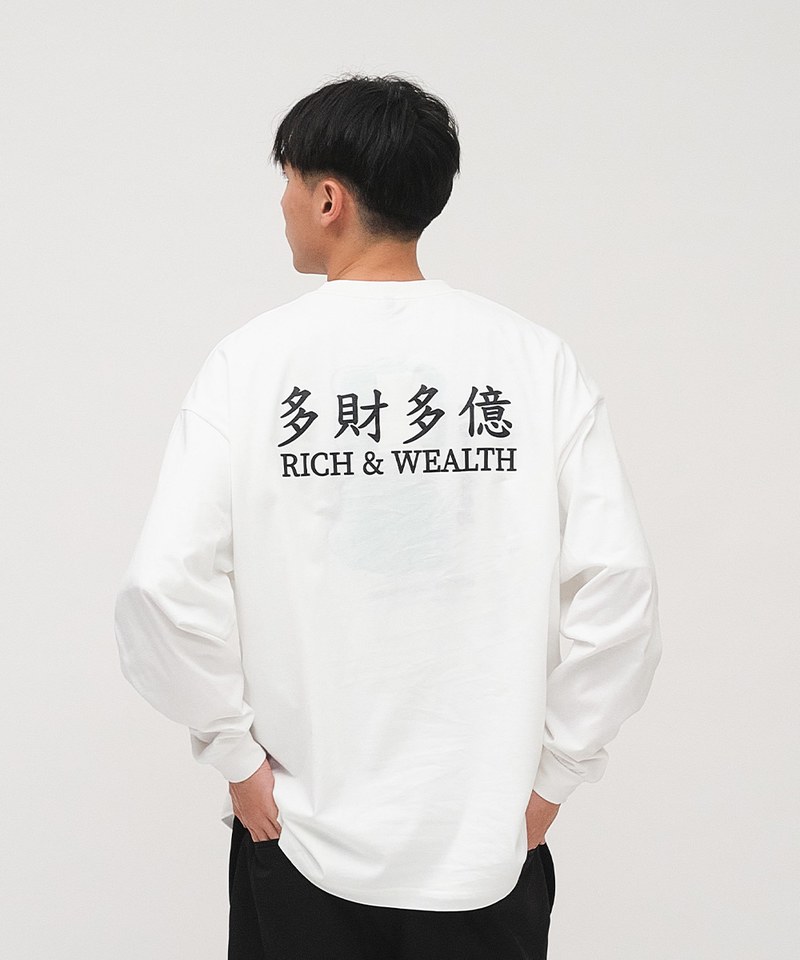 JNP0143-242 多財多億長袖TEE