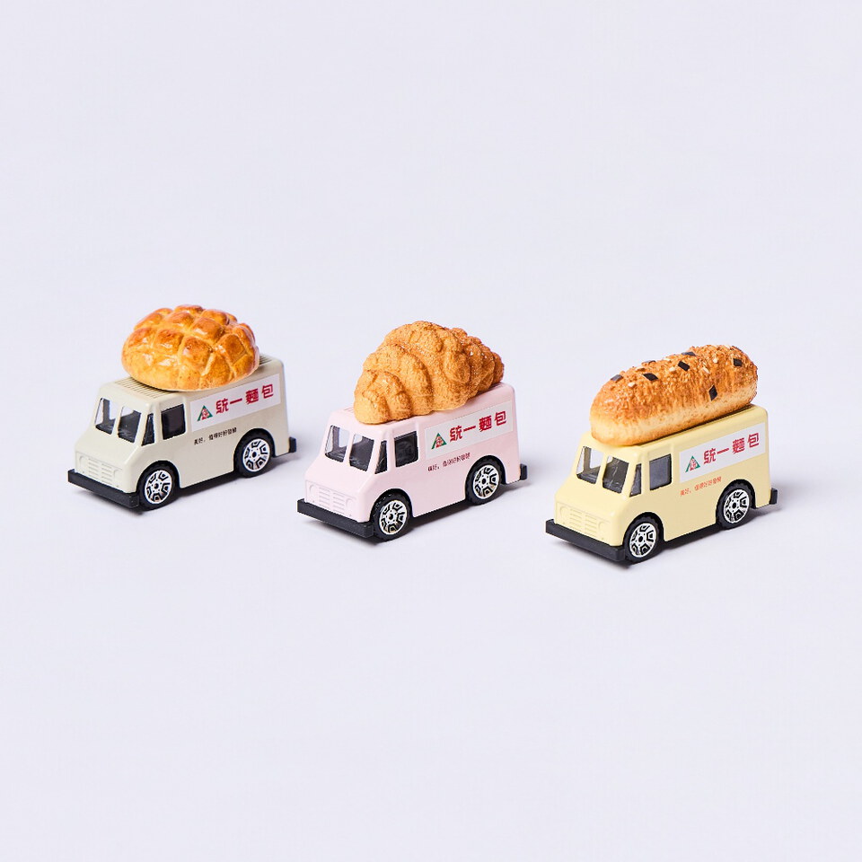 統一麵包聯名麵包小汽車
