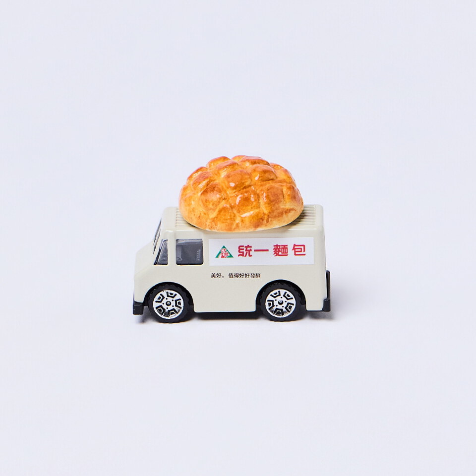 統一麵包聯名麵包小汽車