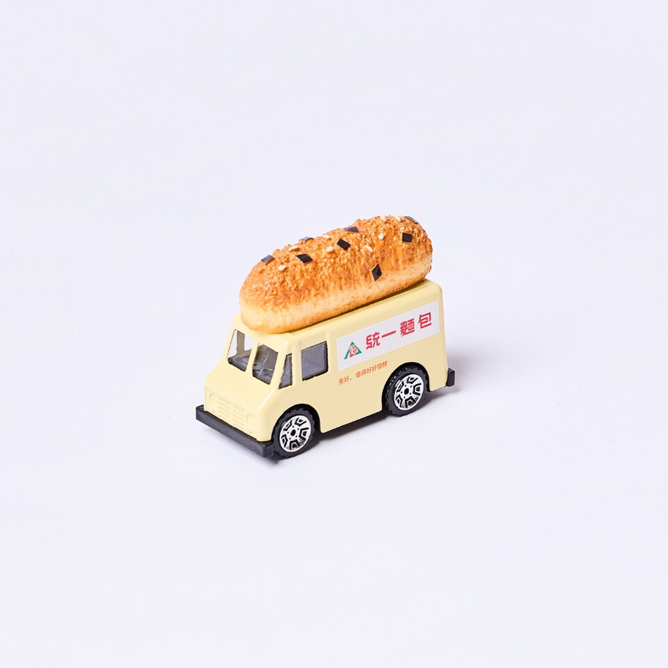 統一麵包聯名麵包小汽車