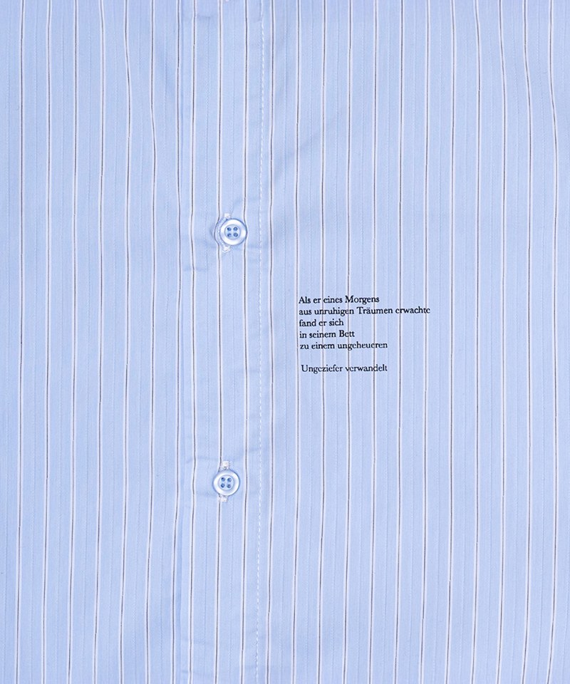 KFK 防潑水耐皺條紋襯衫 SS Side Pocket Shirt