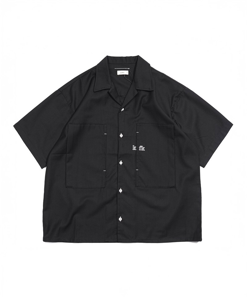 KFK 親膚混紡刺繡口袋襯衫 SS Pocket Shirt