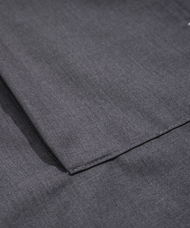 KFK 親膚混紡刺繡口袋襯衫 SS Pocket Shirt
