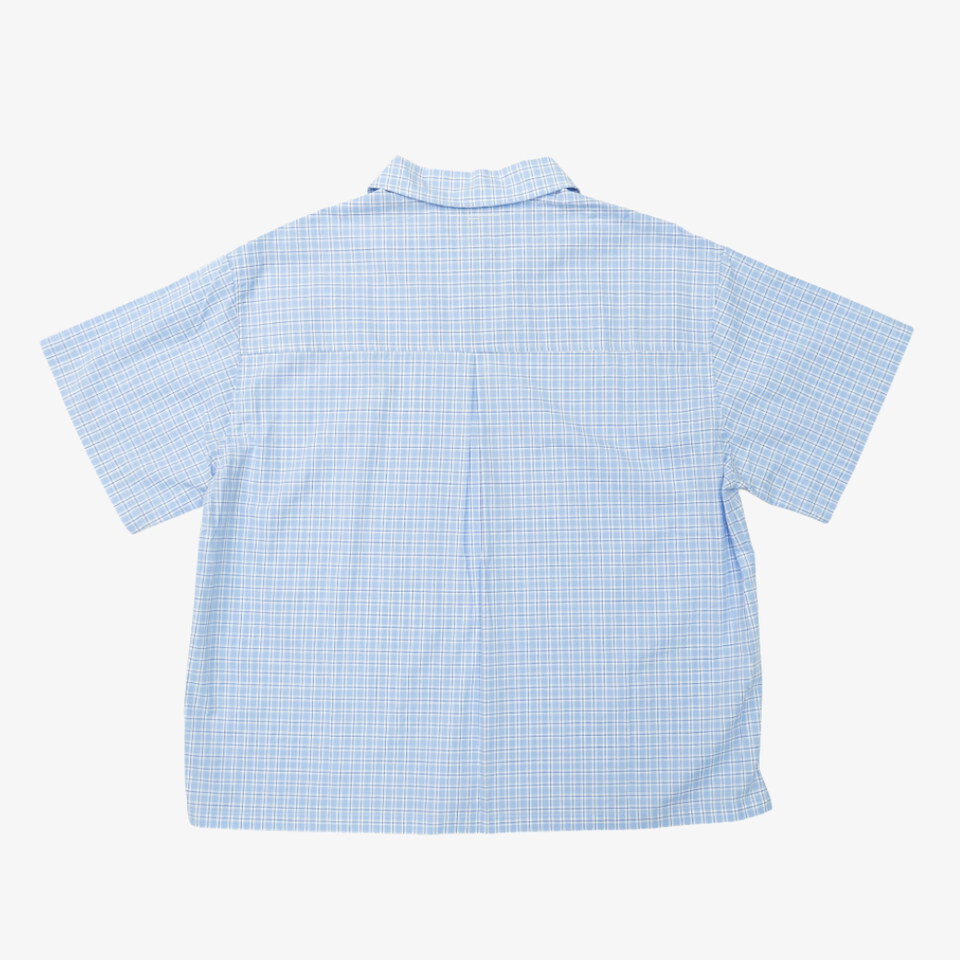 格紋polo衫