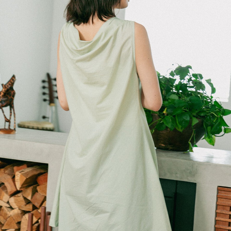cowl neck one piece