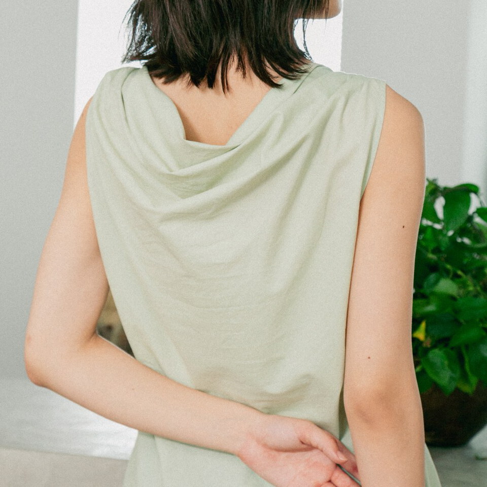 cowl neck one piece