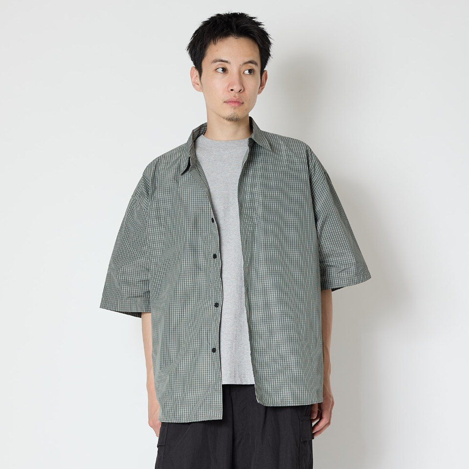 MLT0206-261 格紋短袖襯衫 GRAPH CHECK TECH SHIRTS SS