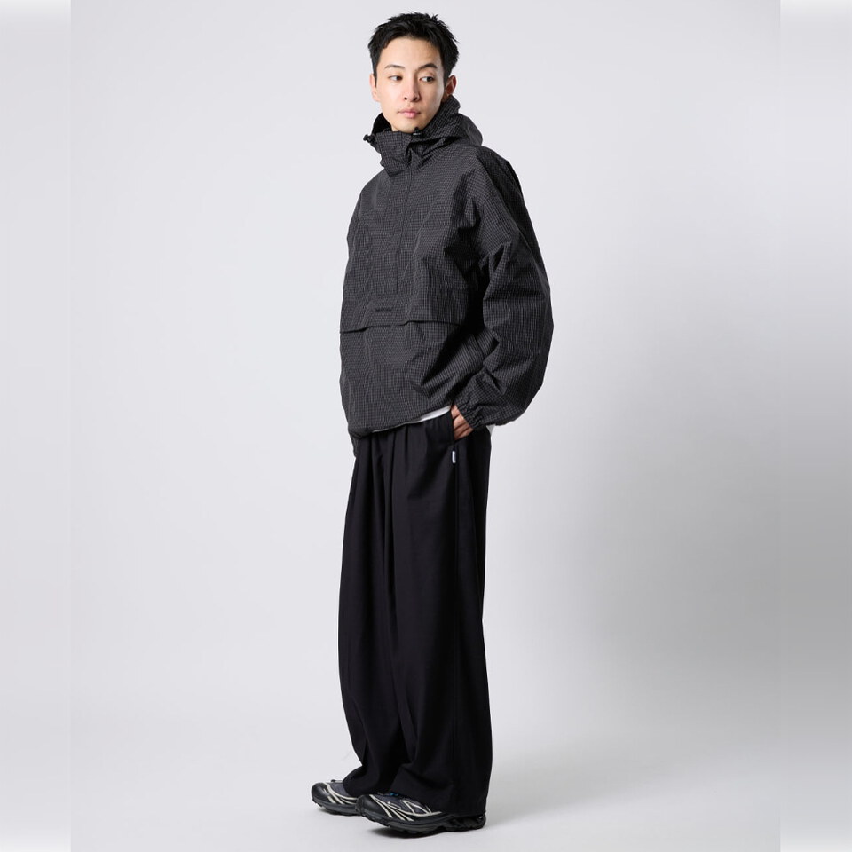 格紋連帽衫 GRAPH CK NYLON ANORAK