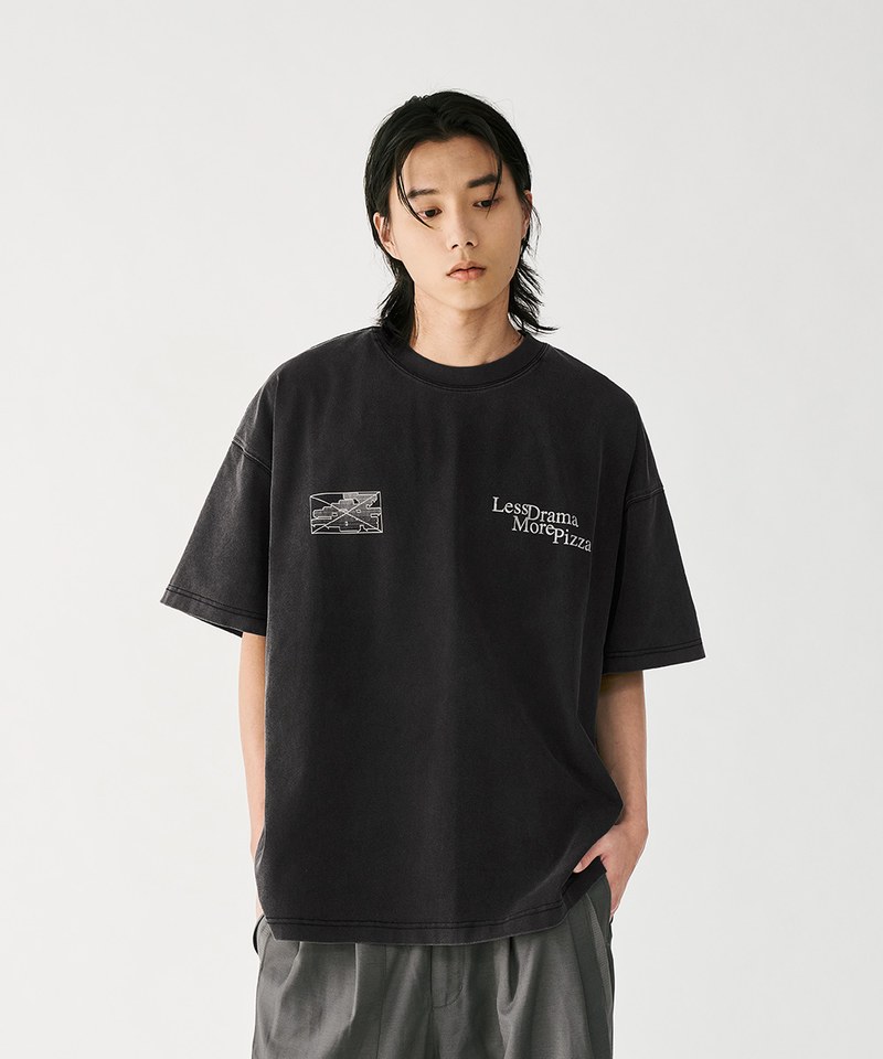 MSN0128-252 短袖上衣 Thu. Pizza Only Tee