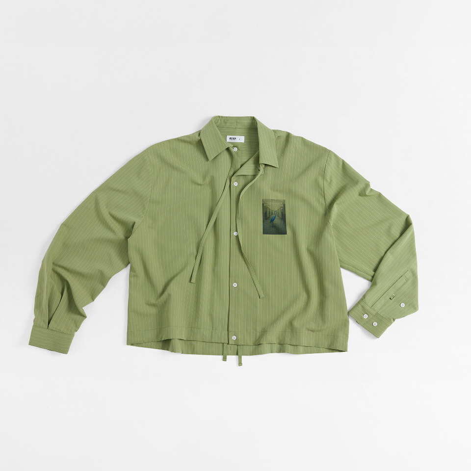 MSN0216-261 短版圖像襯衫 Not Today Shirt