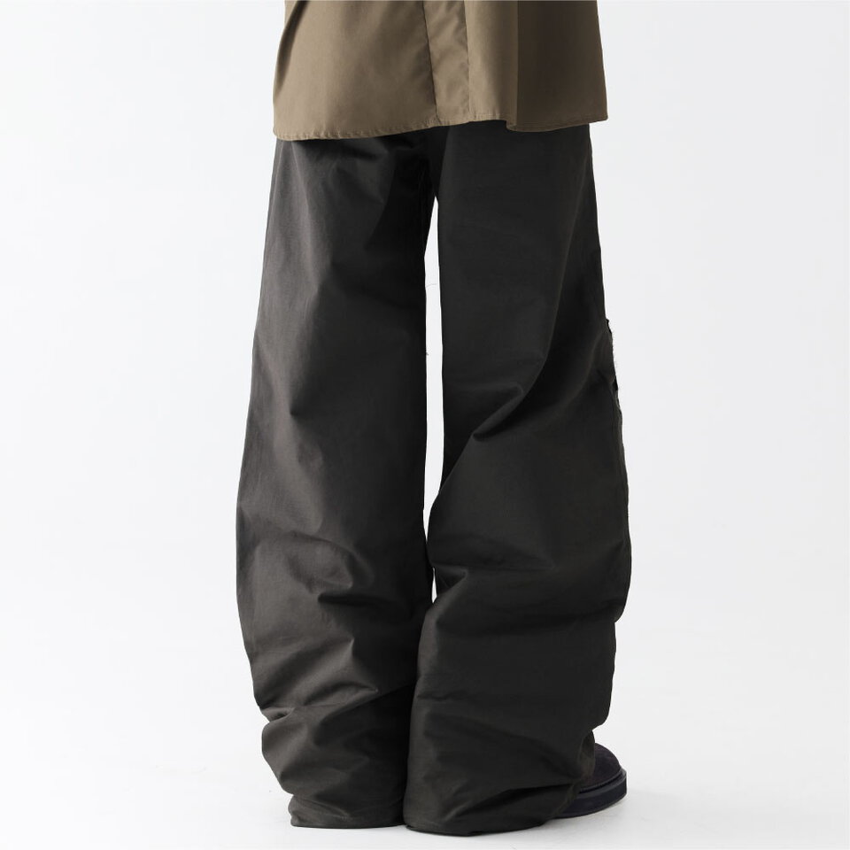 補丁弧形褲 Patch Curved Pants