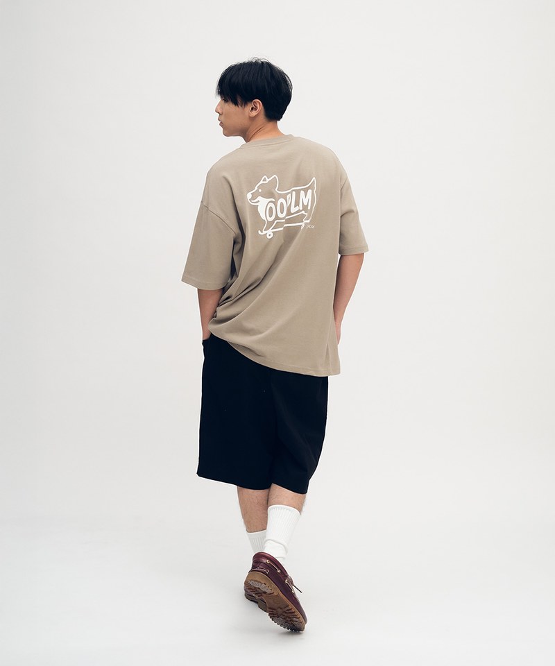 柯基狗狗滑板TEE