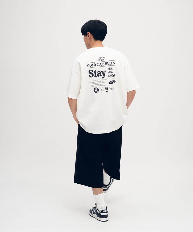 OOTD CLUB守則TEE