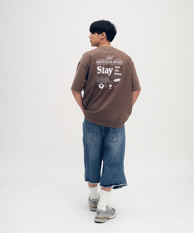 OOTD CLUB守則TEE