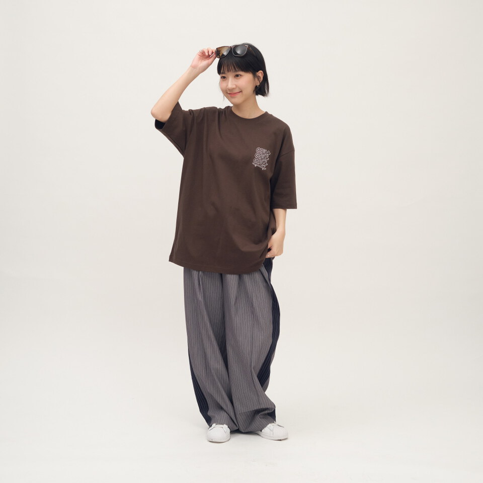 臘腸狗狗滑板短TEE