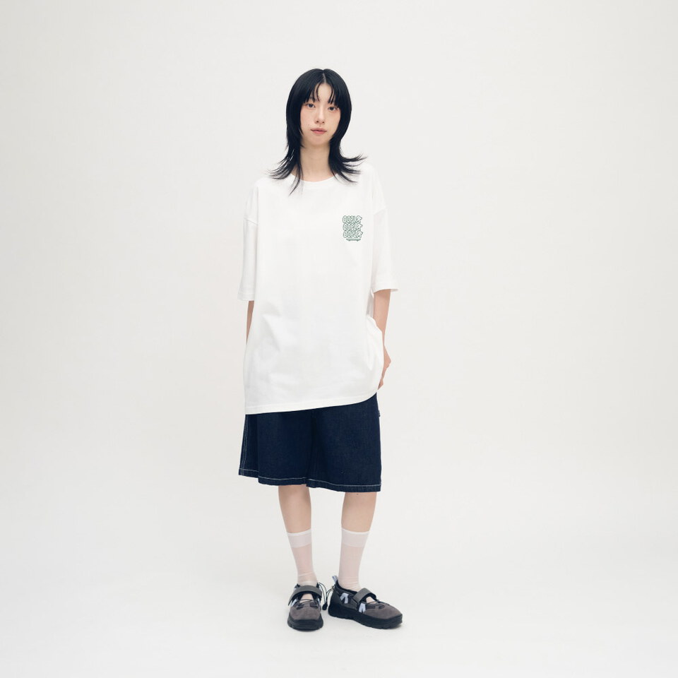 臘腸狗狗滑板短TEE
