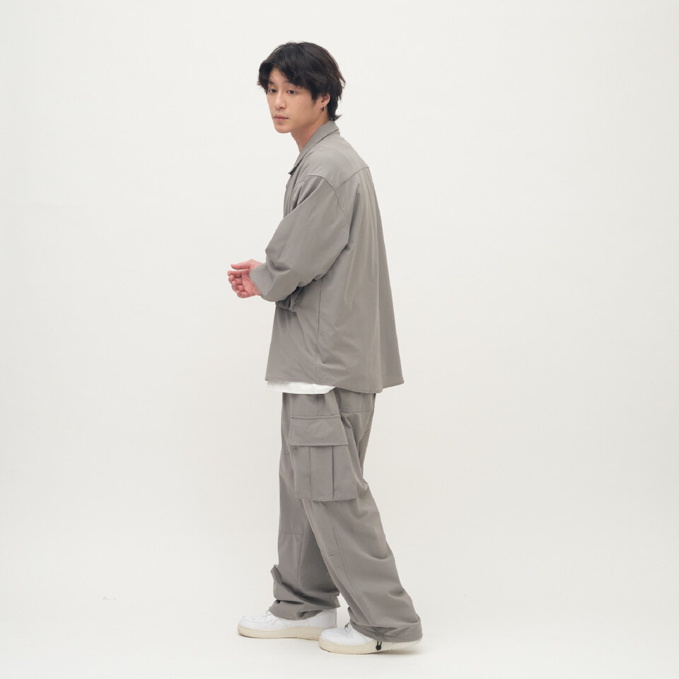 抗撕裂長袖口袋襯衫