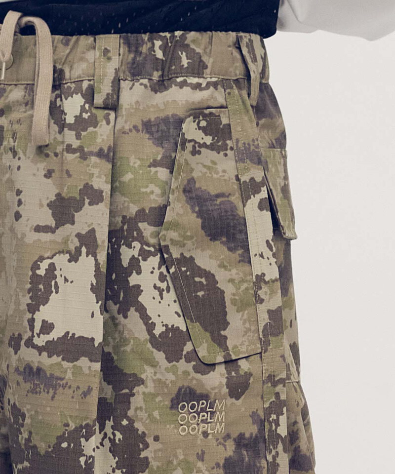 抗撕裂迷彩口袋軍褲
