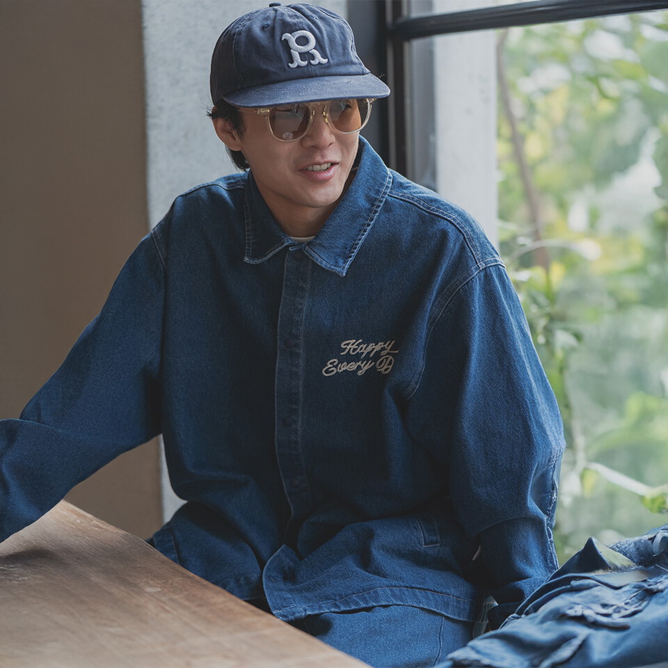 ORDINARY X PLAIN ME 單寧教練外套