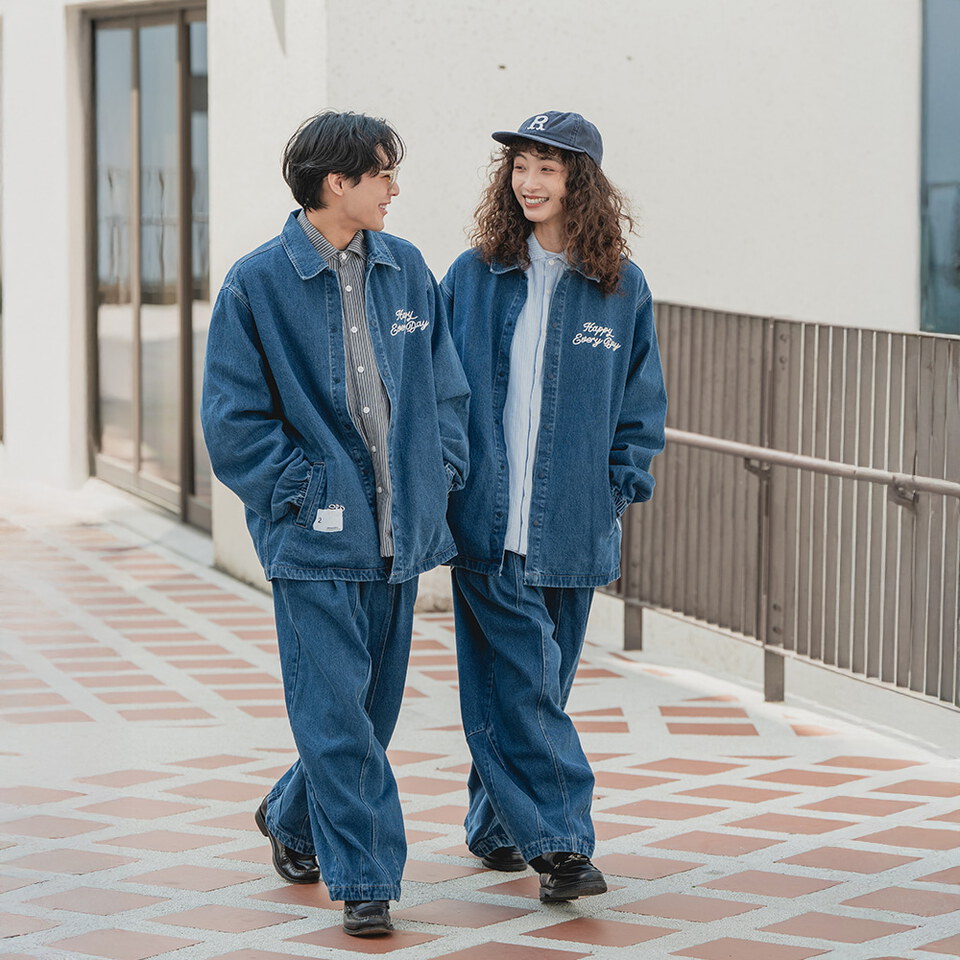 ORDINARY X PLAIN ME 單寧教練外套