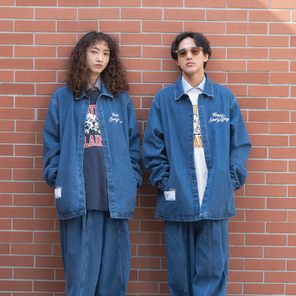 ORDINARY X PLAIN ME 單寧教練外套