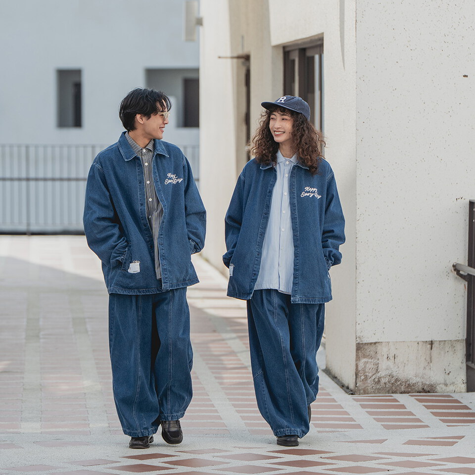 ORDINARY X PLAIN ME 單寧氣球褲