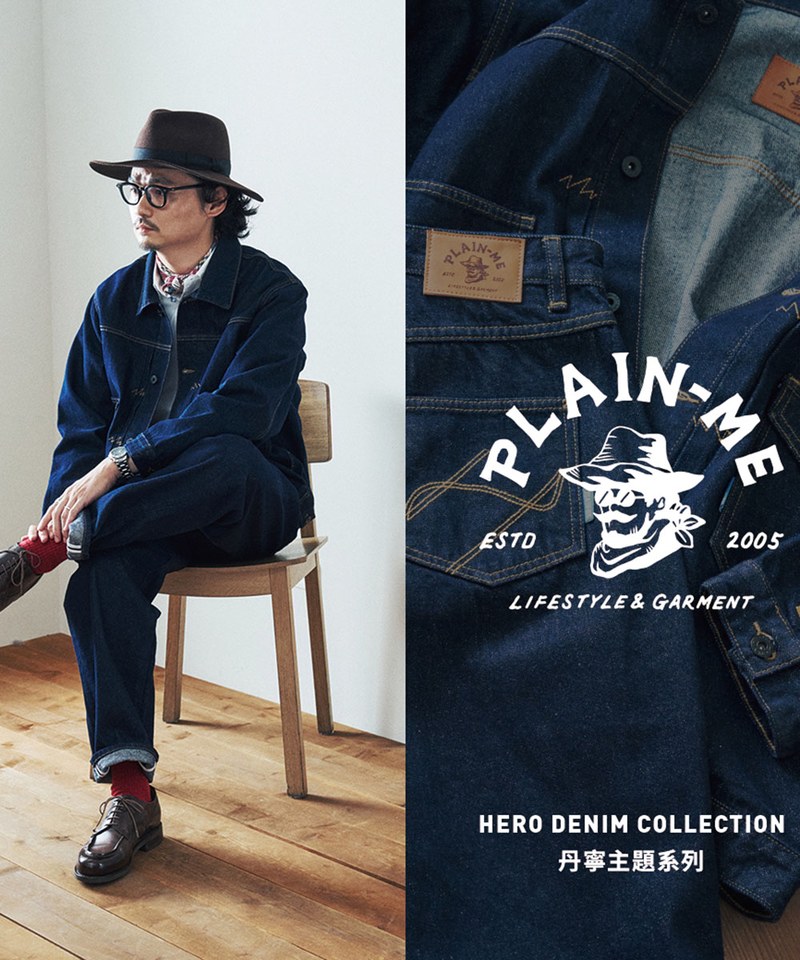 HERO Classic logo長袖TEE