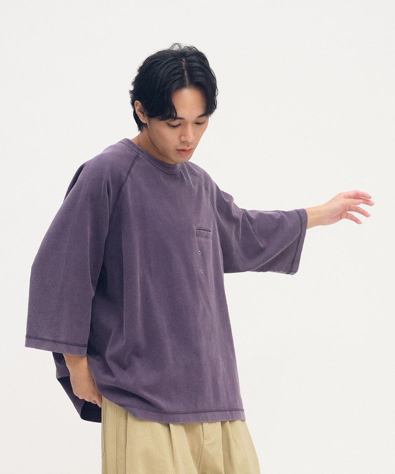 clip by clip MEMO口袋水洗TEE