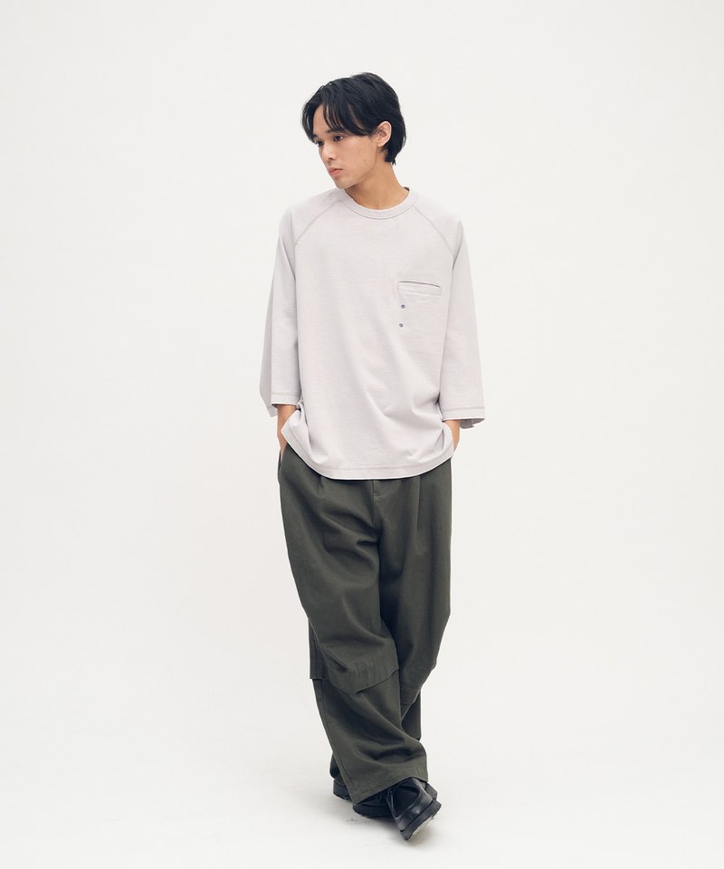 clip by clip MEMO口袋水洗TEE