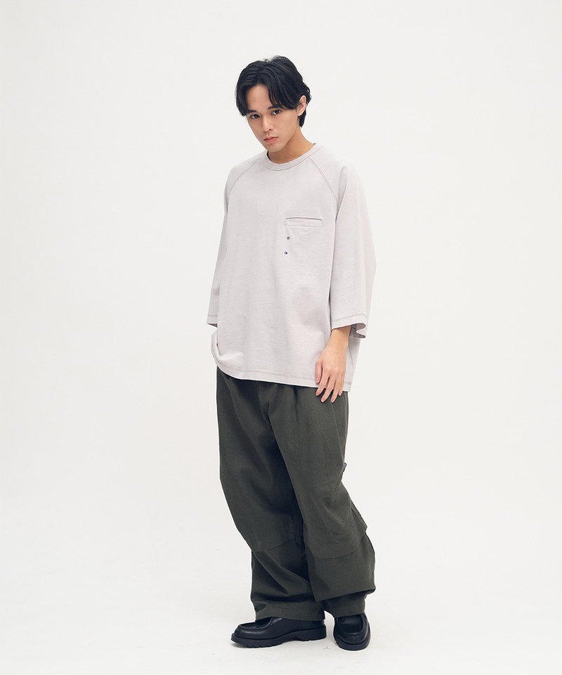 clip by clip MEMO口袋水洗TEE