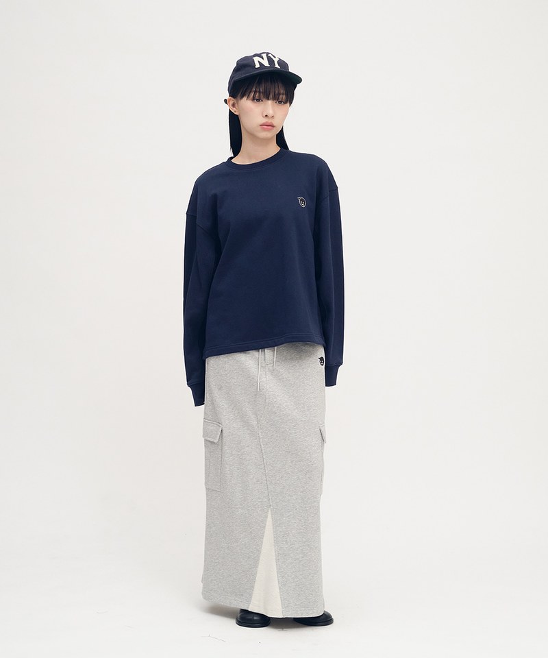 小P社長短版拼接大學TEE