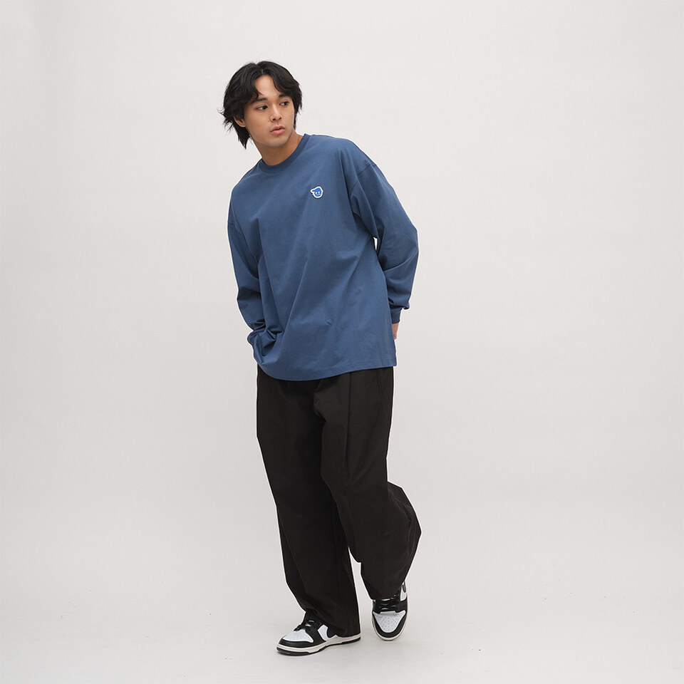 小P社長-Logo秋冬長袖TEE