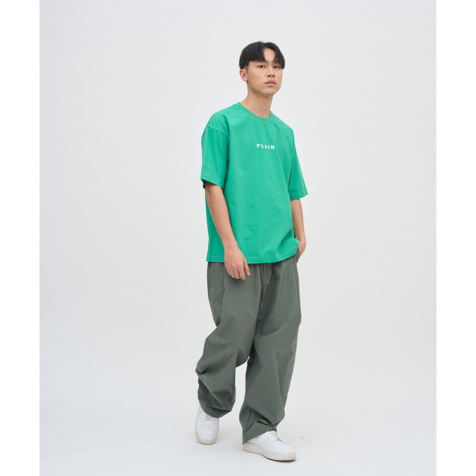 PLAIN多色logo短TEE