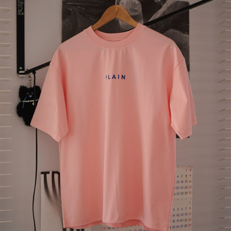 PLAIN多色logo短TEE