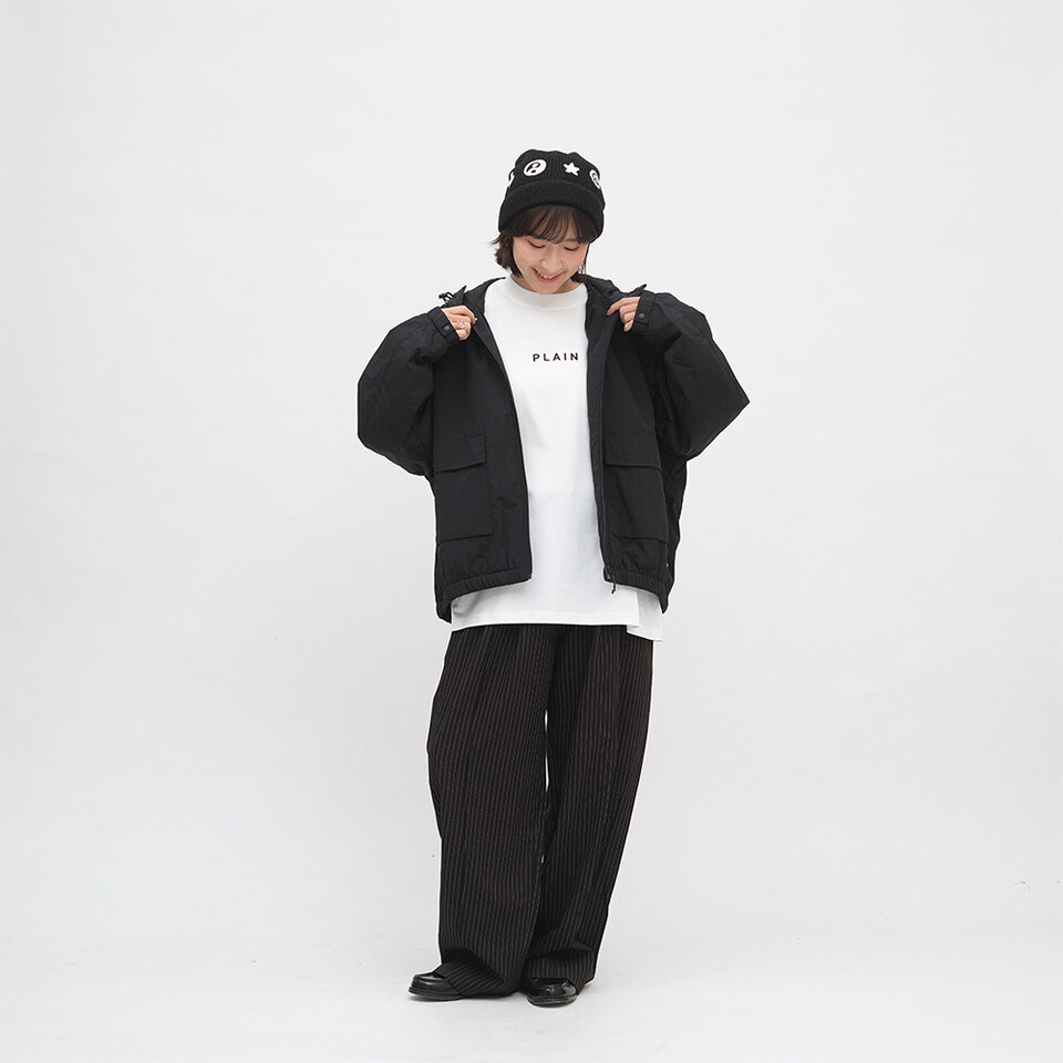 PLAIN Logo秋冬長袖TEE
