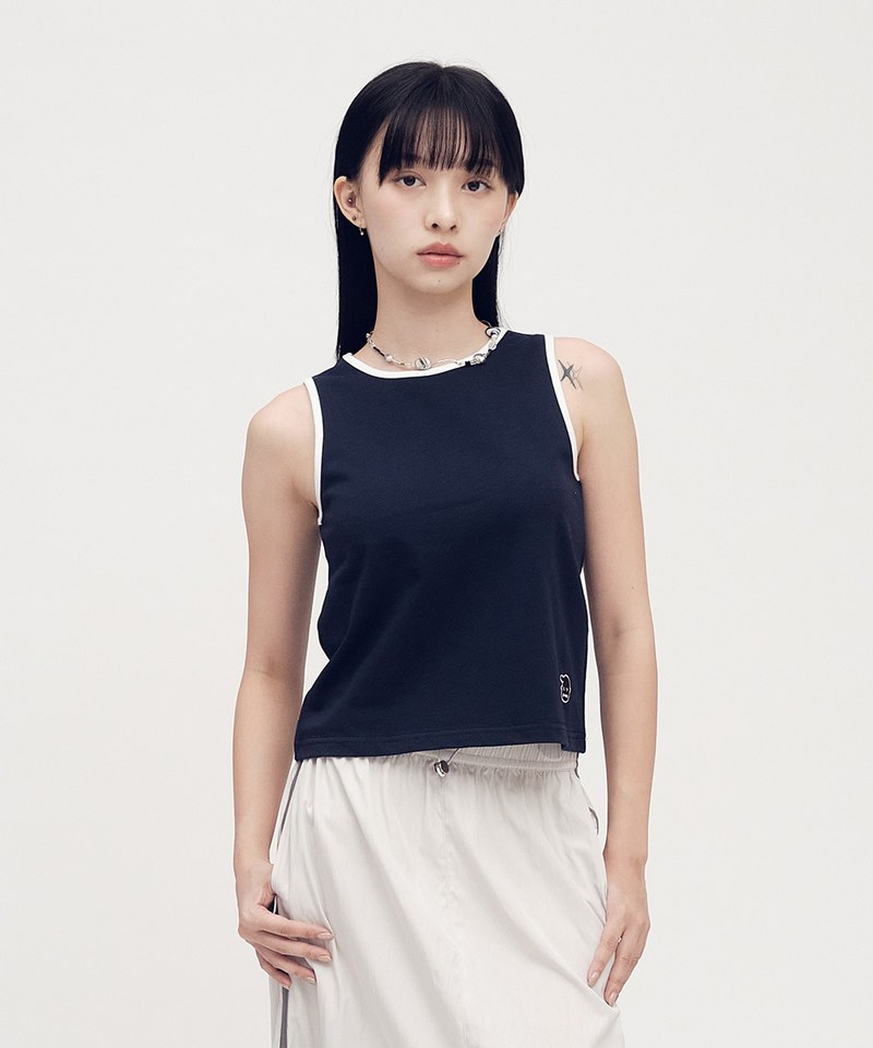 PLN0143-252 小P社長-滾邊背心