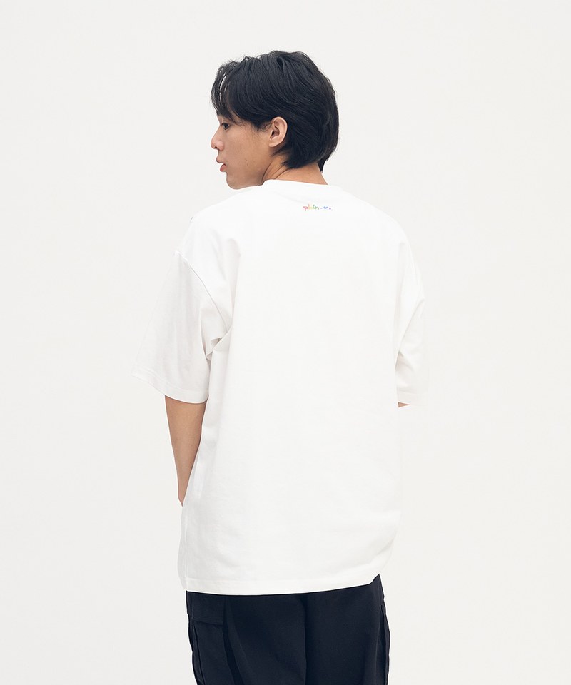 小P社長彩虹版短TEE