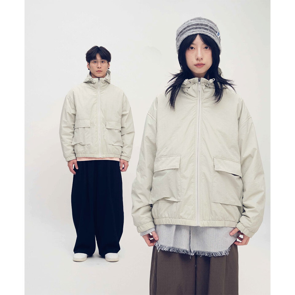 YOBI秋冬鋪棉連帽外套