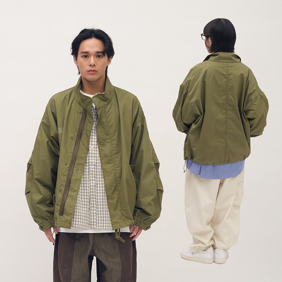 PLN11120-261 薄款短版軍風外套
