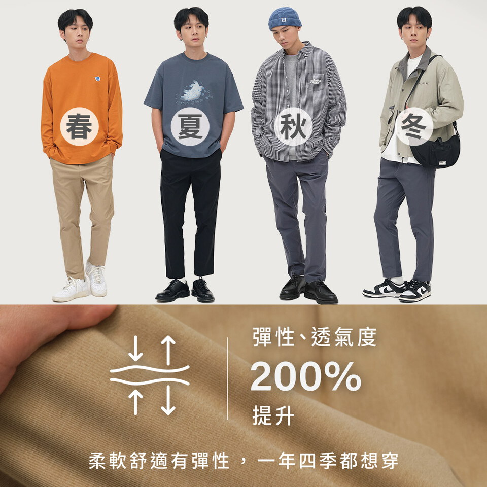LOKA吸濕排汗防潑水機能神褲2.0
