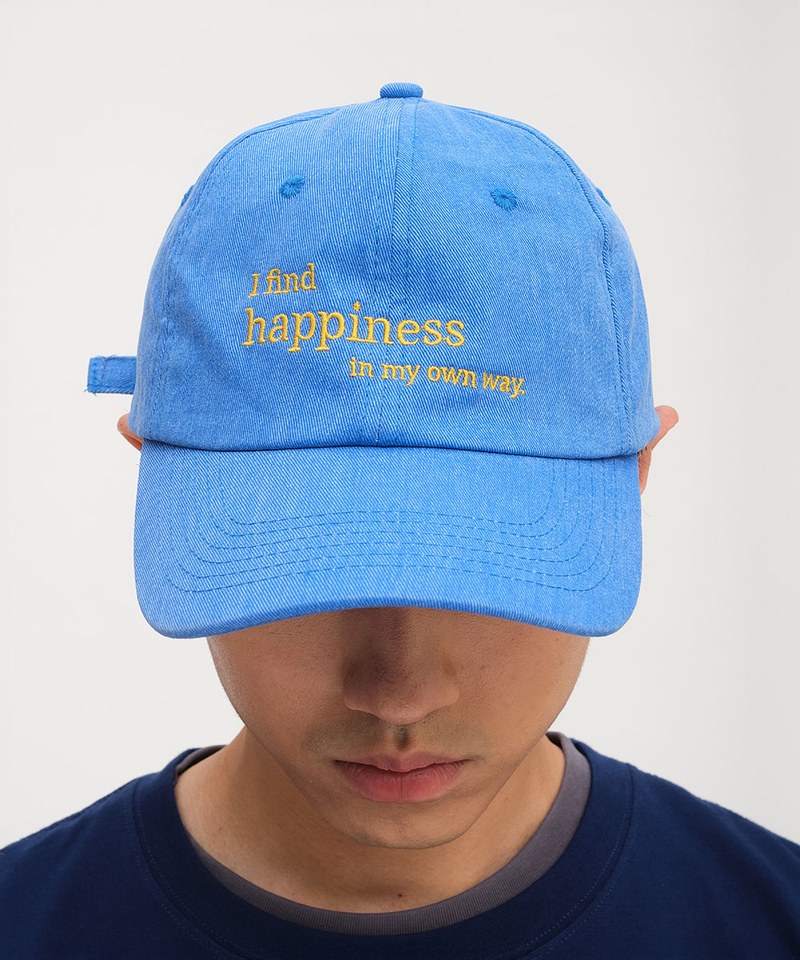 I find happiness 刺繡老帽